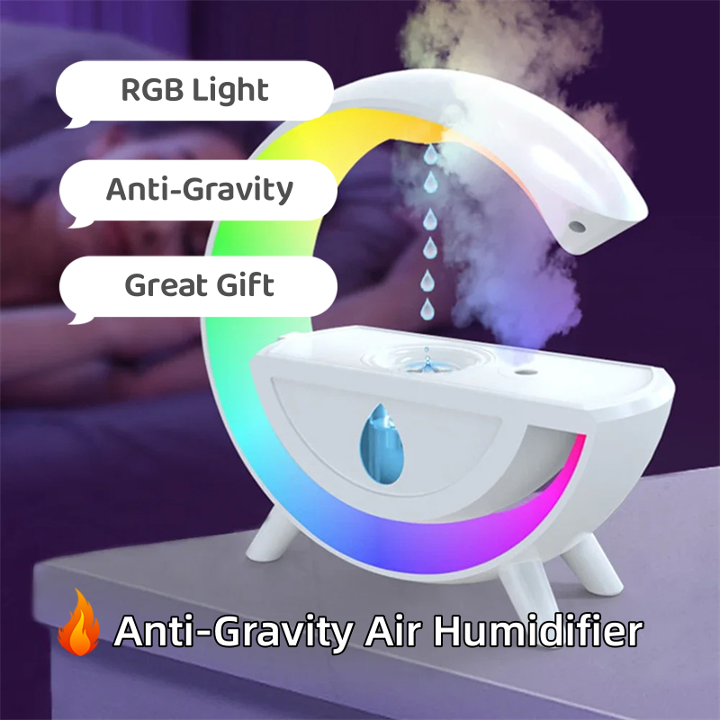 RGB Night Light Water Droplet Sprayer - My Store