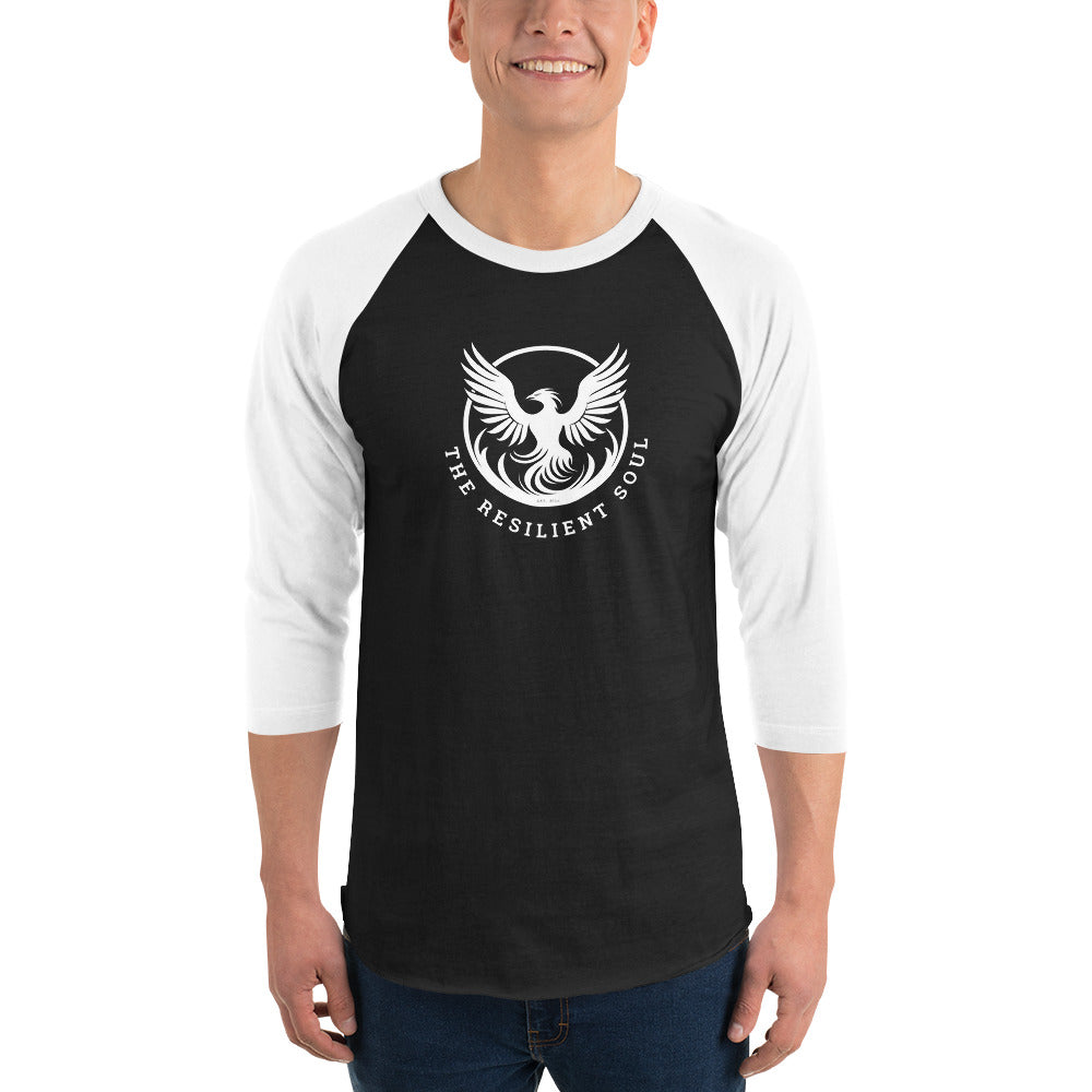 The Resilient Soul 3/4 sleeve raglan shirt - My Store