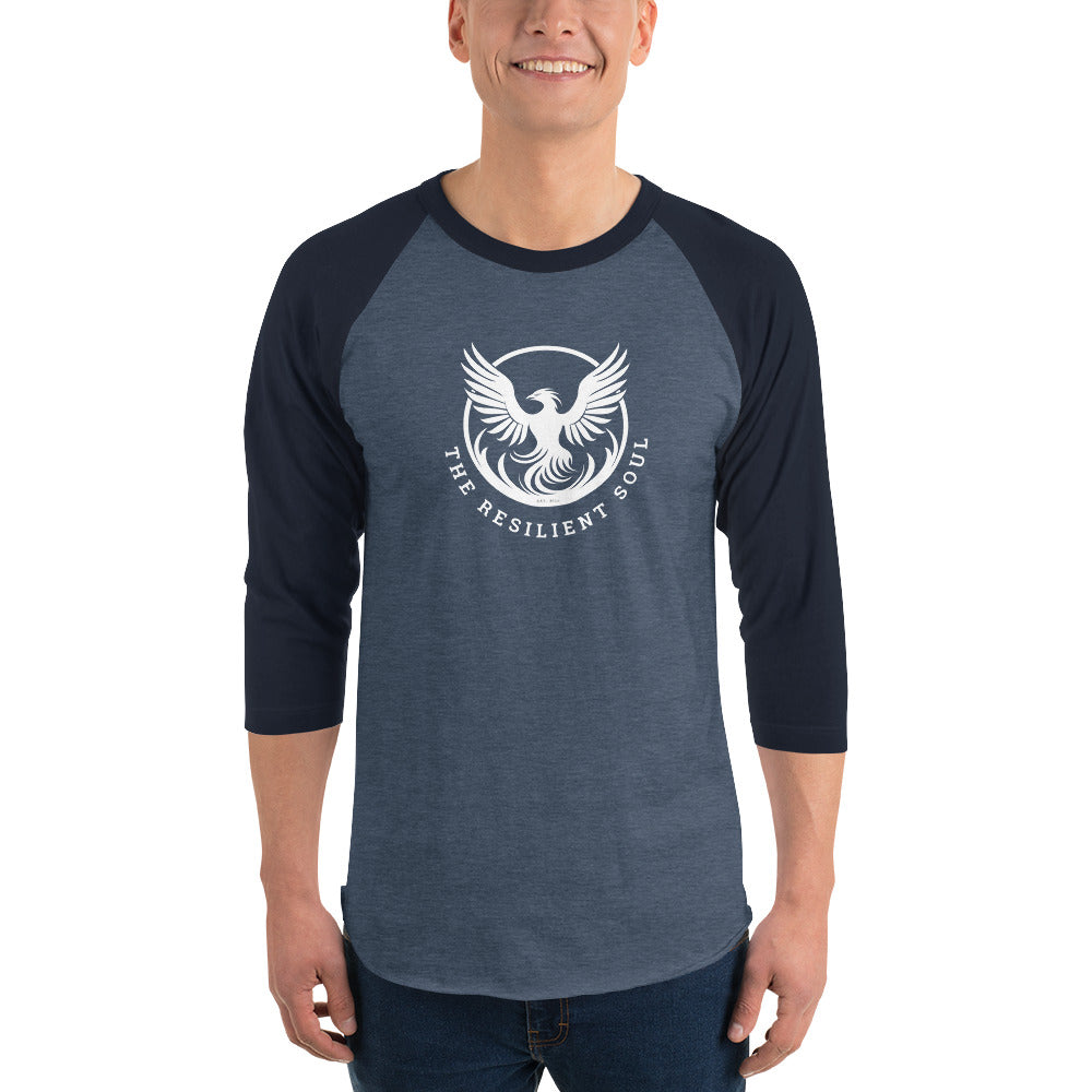 The Resilient Soul 3/4 sleeve raglan shirt - My Store