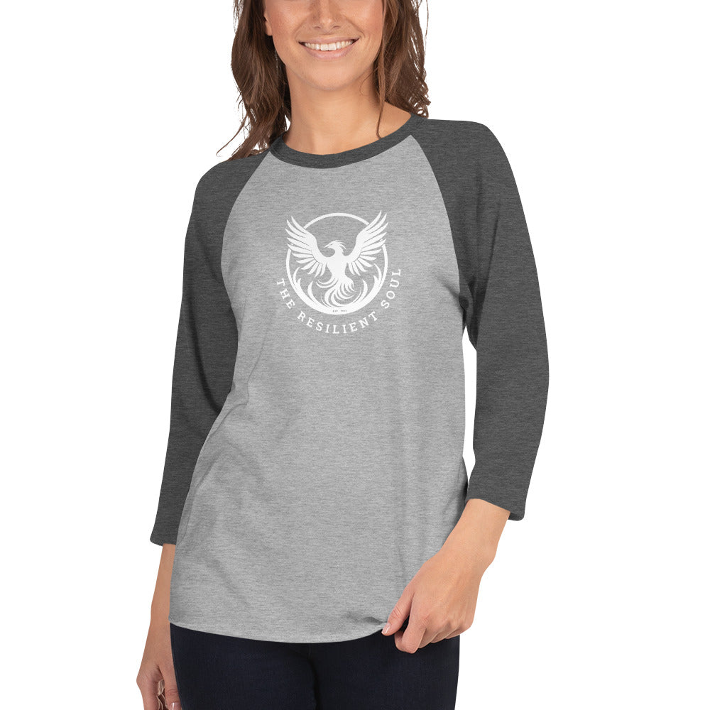 The Resilient Soul 3/4 sleeve raglan shirt - My Store