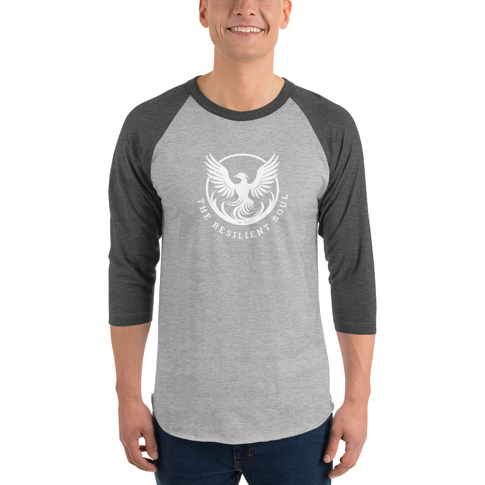 The Resilient Soul 3/4 sleeve raglan shirt - My Store