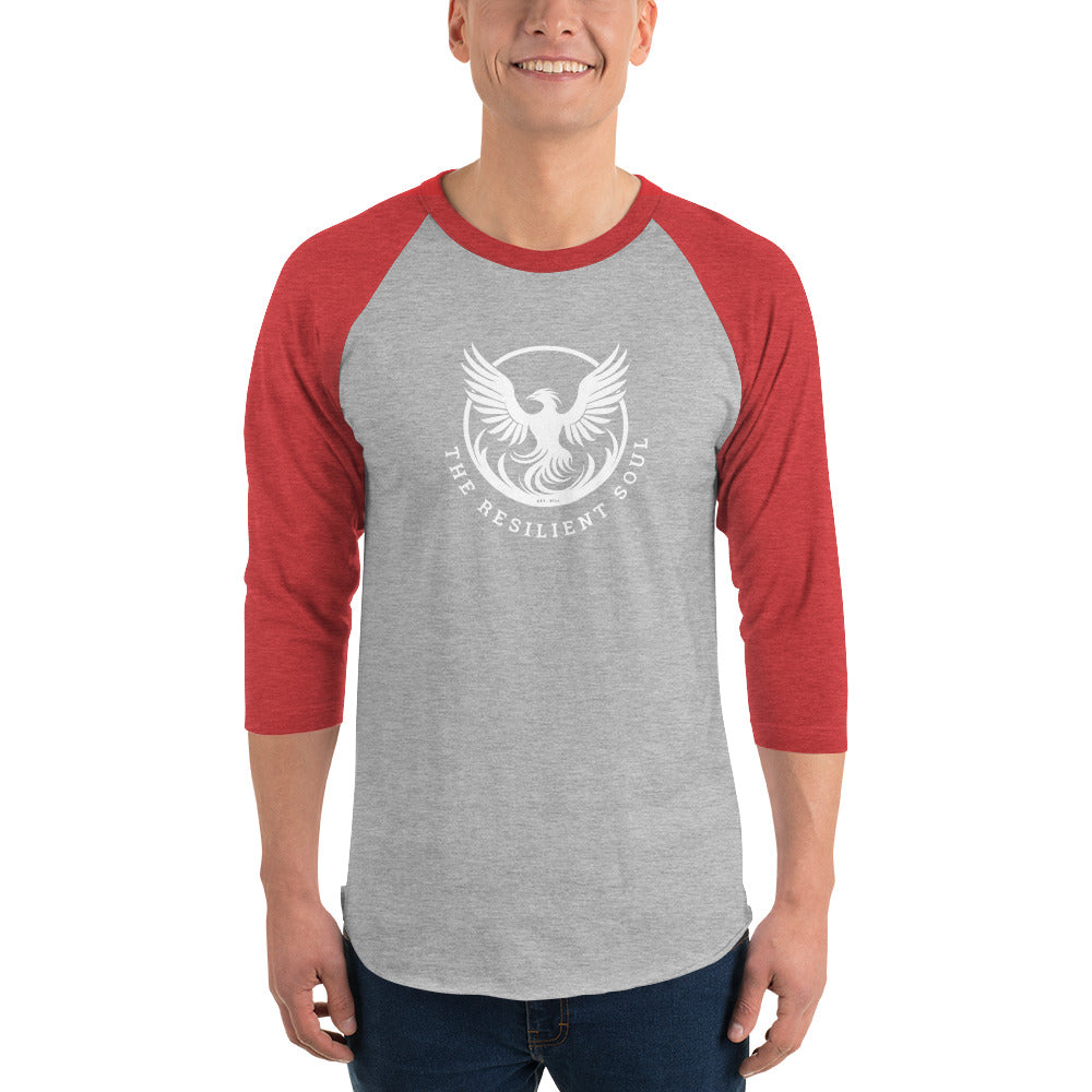 The Resilient Soul 3/4 sleeve raglan shirt - My Store