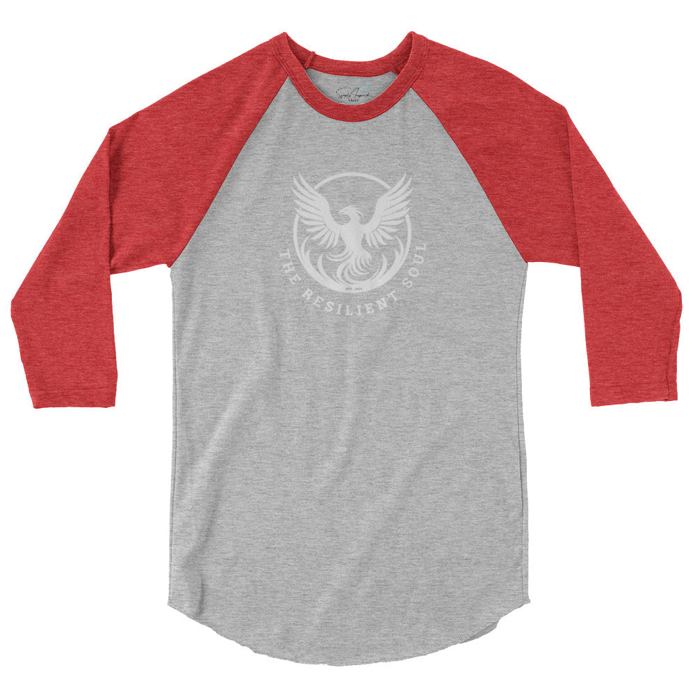 The Resilient Soul 3/4 sleeve raglan shirt - My Store