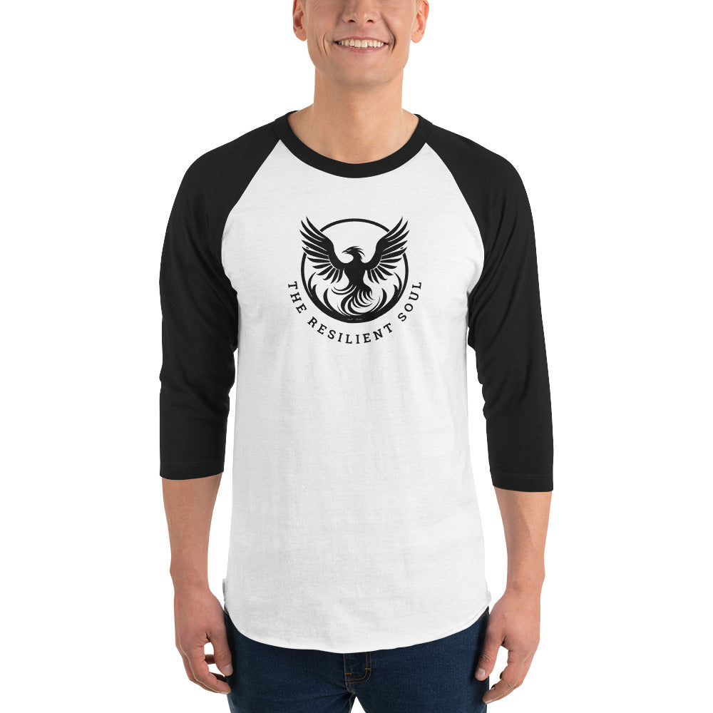 The Resilient Soul 3/4 sleeve raglan shirt - My Store