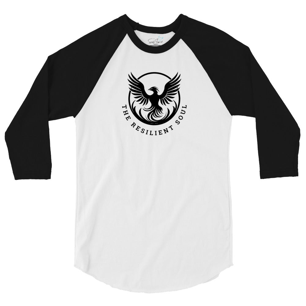 The Resilient Soul 3/4 sleeve raglan shirt - My Store