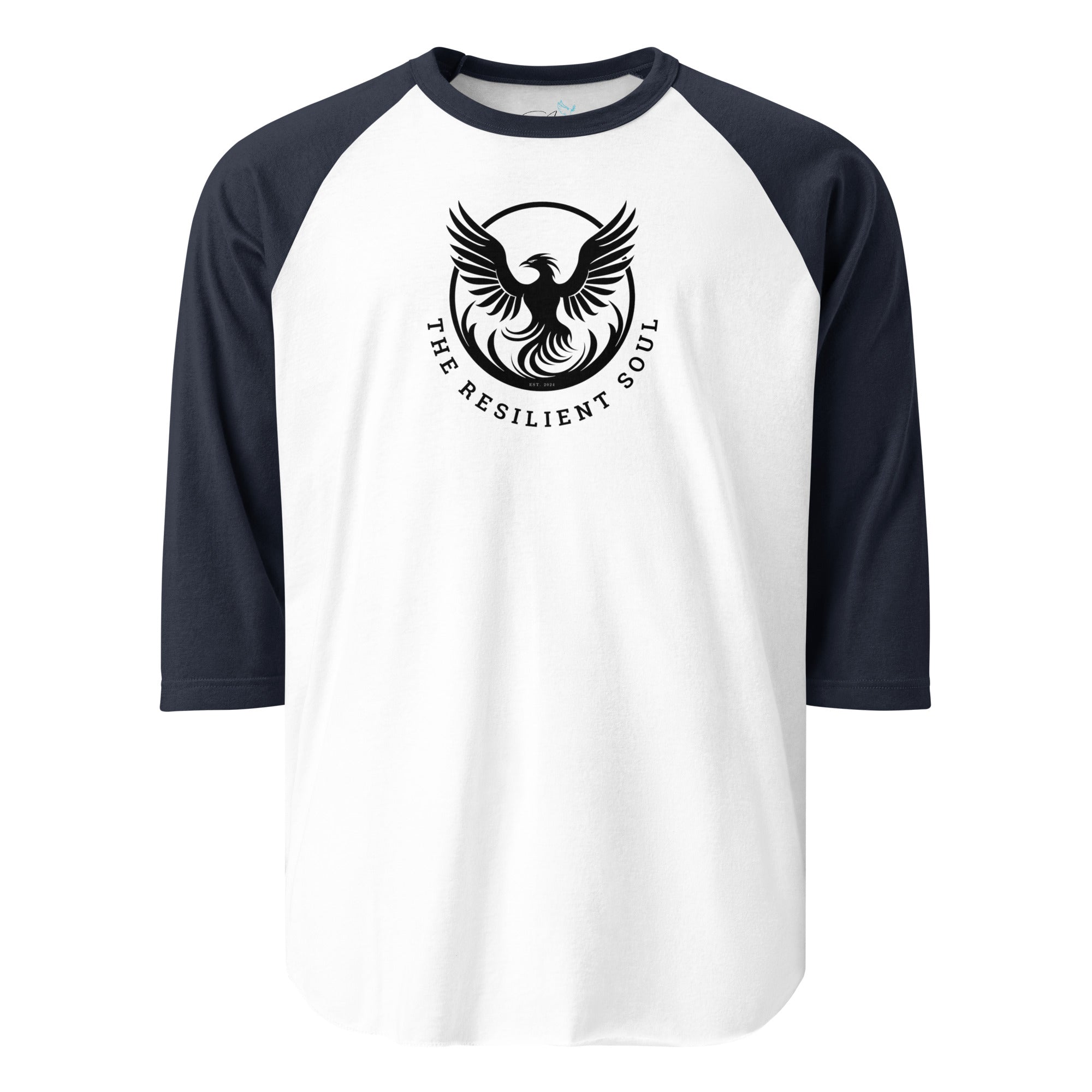 The Resilient Soul 3/4 sleeve raglan shirt - My Store