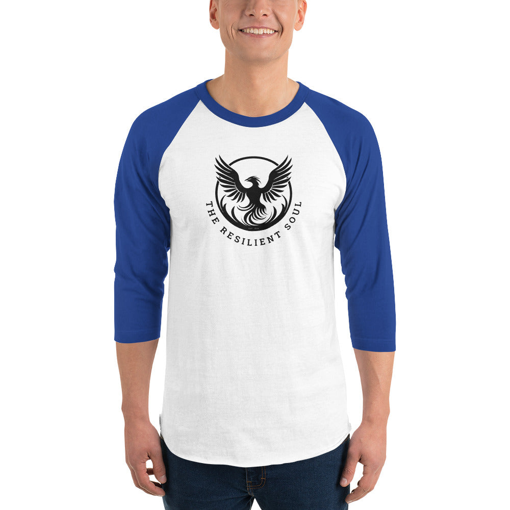 The Resilient Soul 3/4 sleeve raglan shirt - My Store