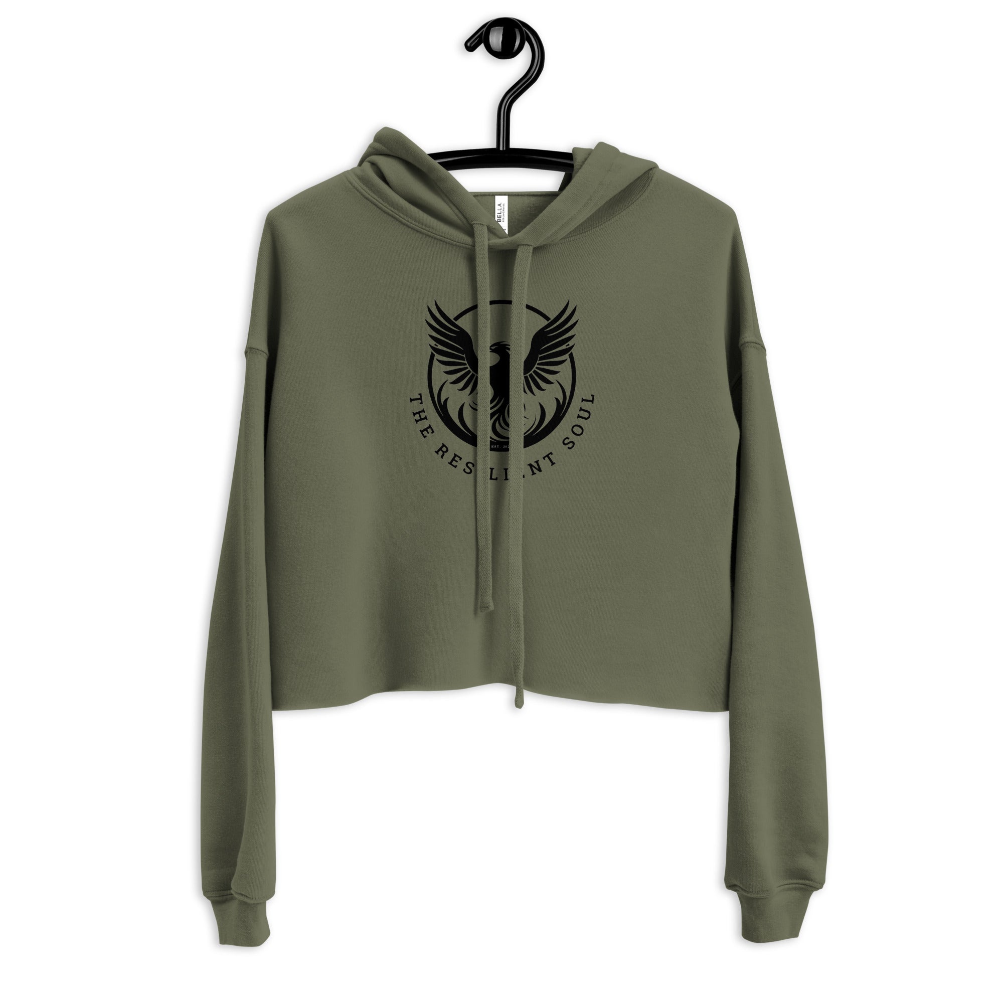 The Resilient Soul Crop Hoodie - My Store