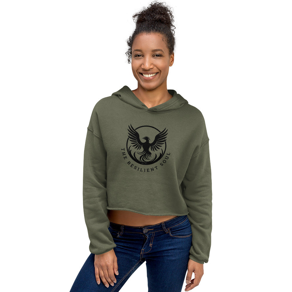 The Resilient Soul Crop Hoodie - My Store