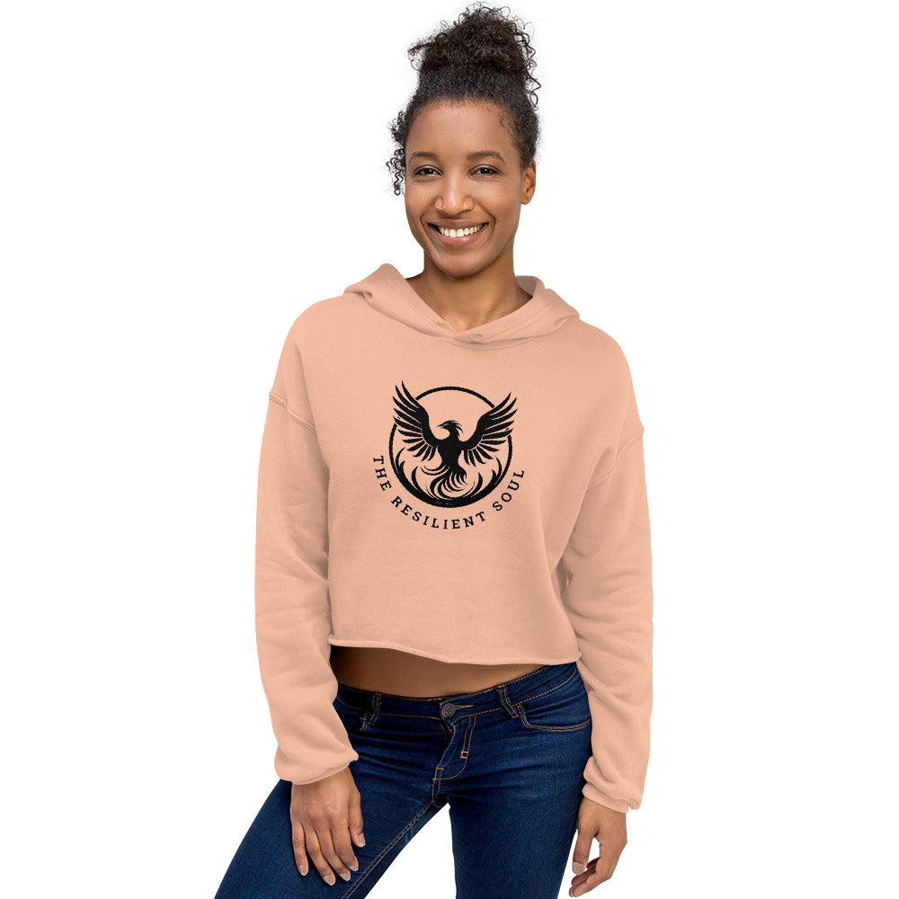 The Resilient Soul Crop Hoodie - My Store