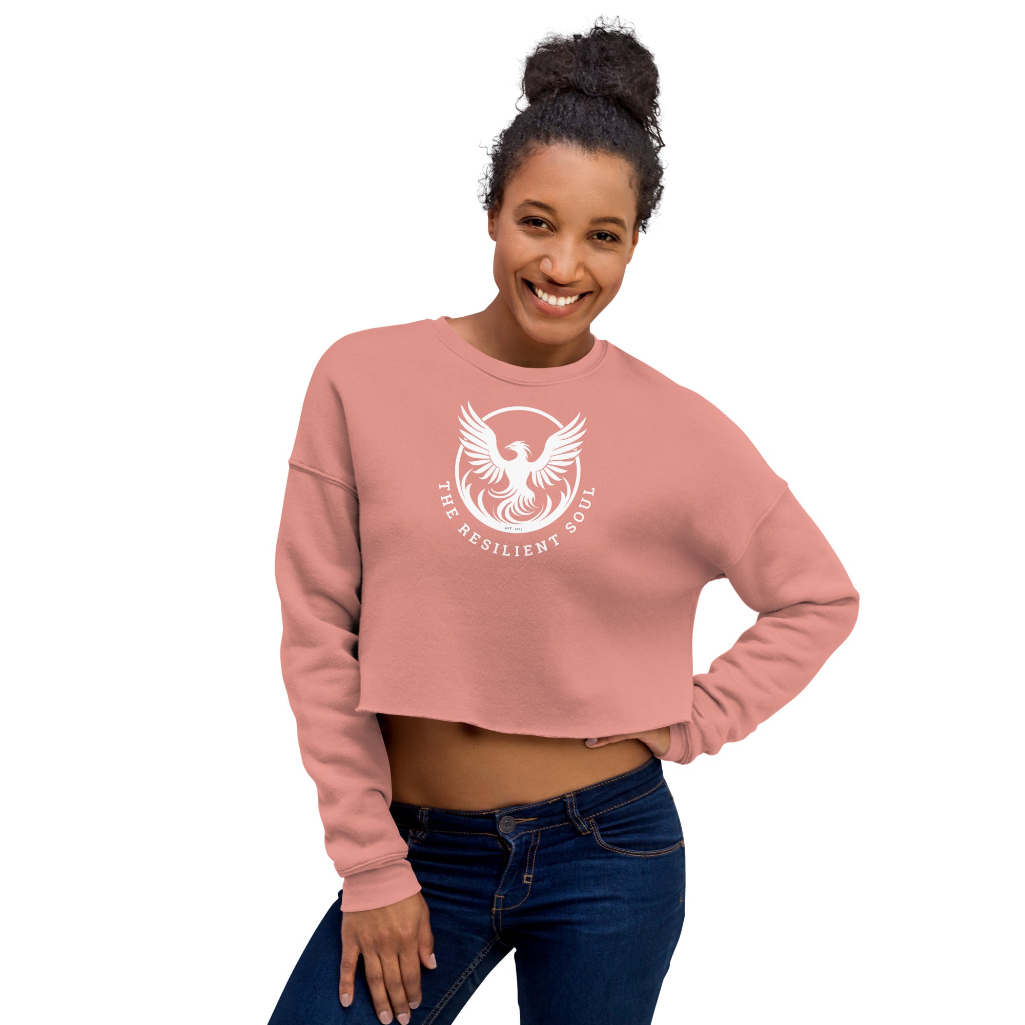 The Resilient Soul Crop Sweatshirt - My Store
